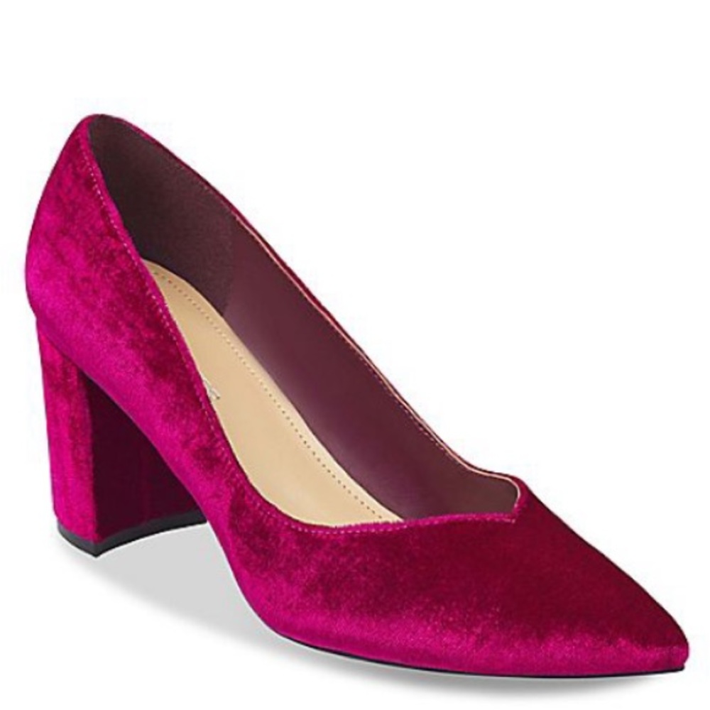 Crushed Velvet Heels